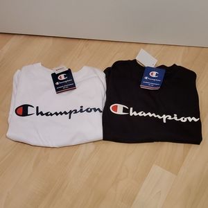 Lot of 2 New Boys Small Champion Long Sleeves